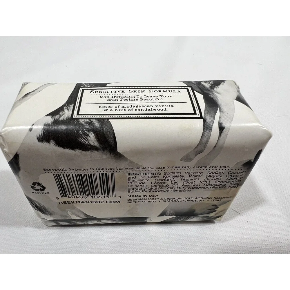 Beekman‎ 1802 Goat Milk Soap Heirloom Apple Natural Skincare Clean Beauty